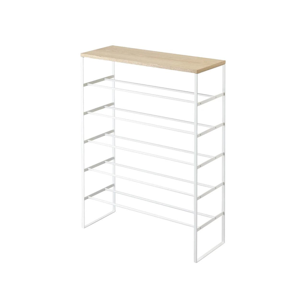 6-Tier Shoe Rack (34" High) — Steel