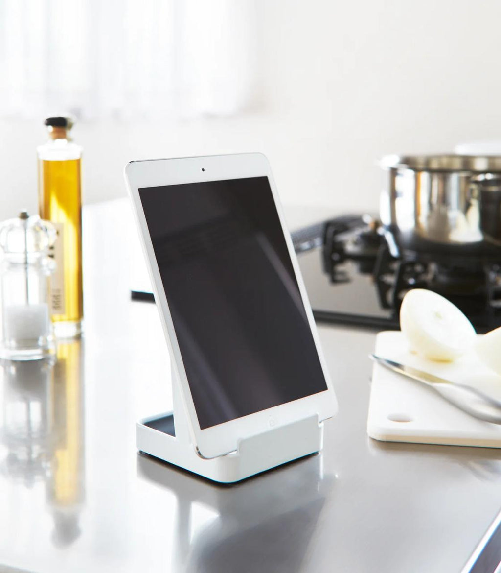 Spoon Rest & Lid Holder — Steel Kitchen Organiser