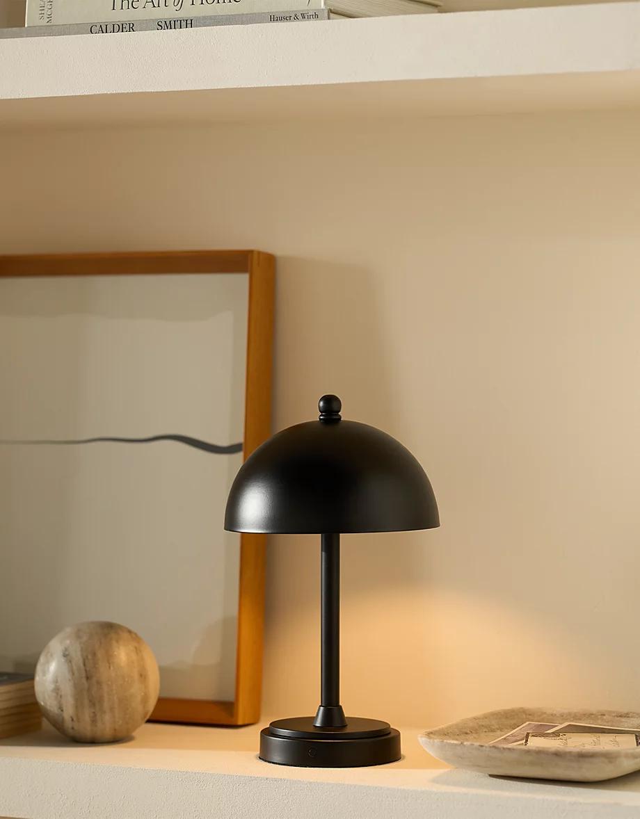 Wanstead Portable Table Lamp – Small, Antique Brass