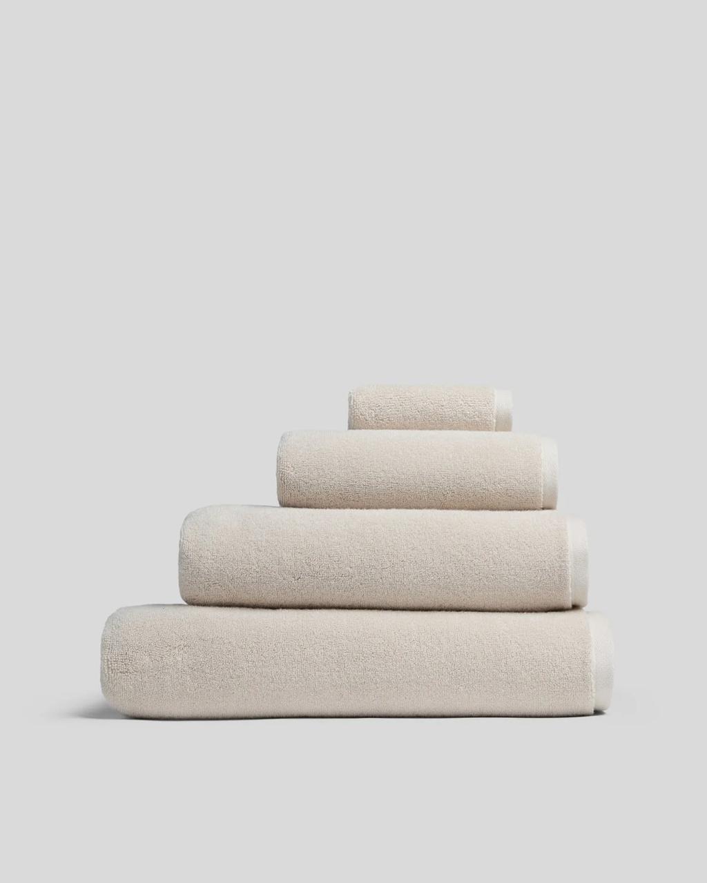 Organic Plush Turkish Cotton Towel – White
