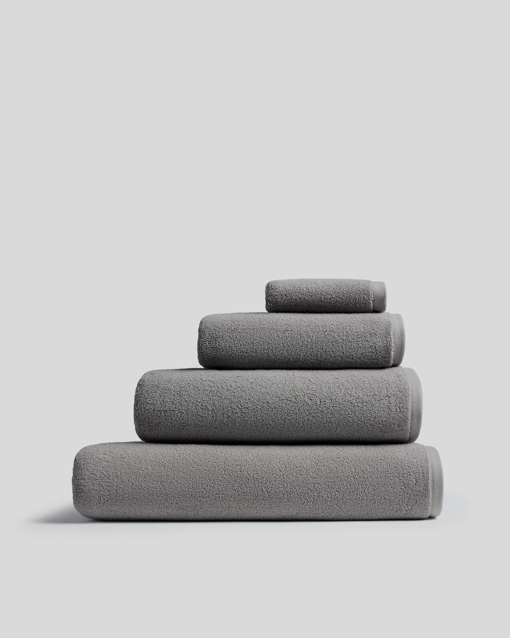 Organic Plush Turkish Cotton Towel – White