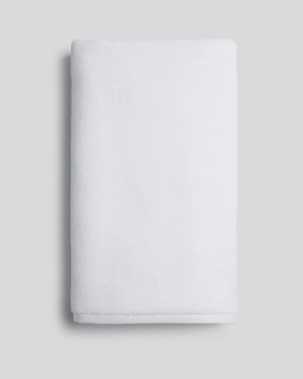 Organic Plush Turkish Cotton Towel – White