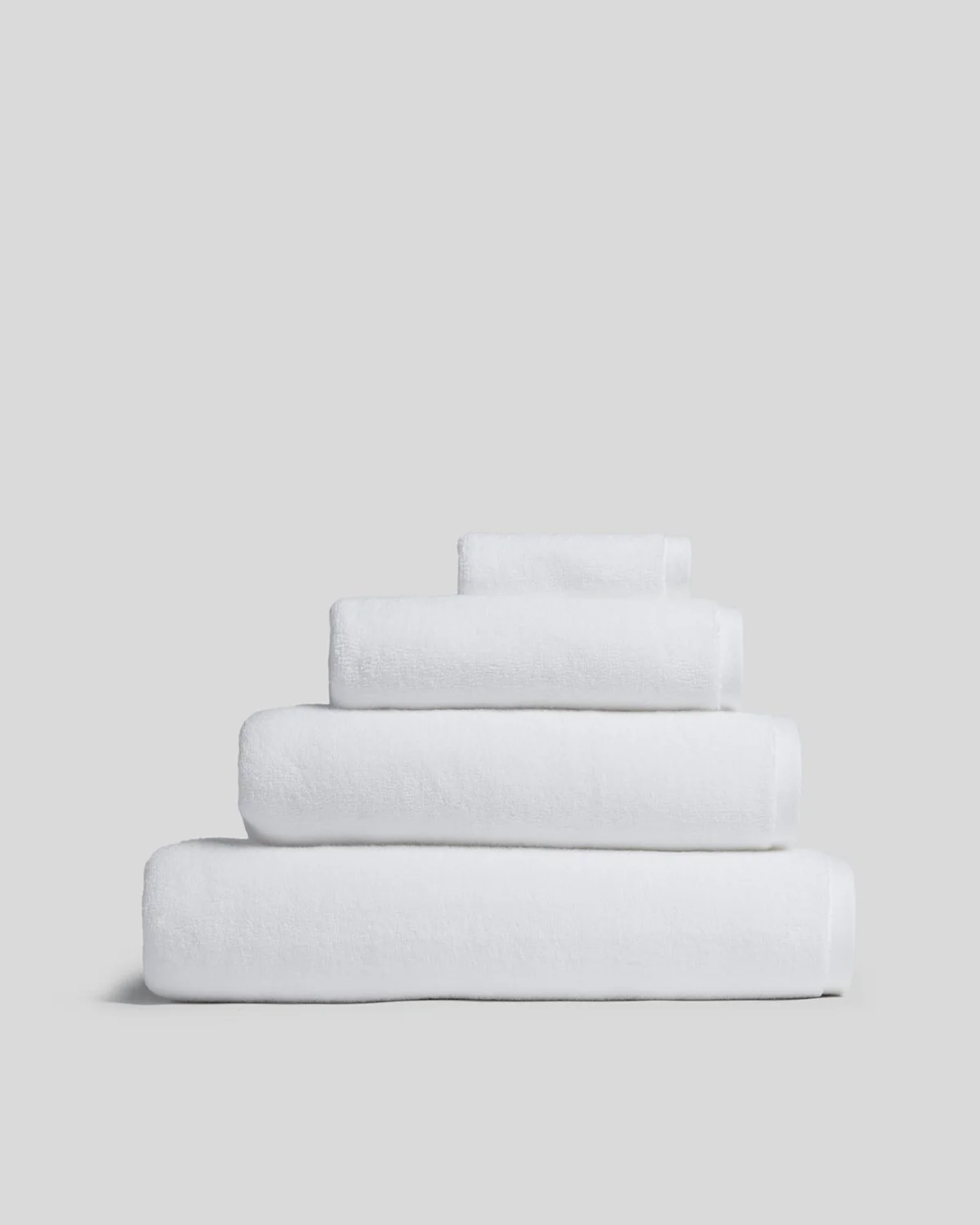 Organic Plush Turkish Cotton Towel – White