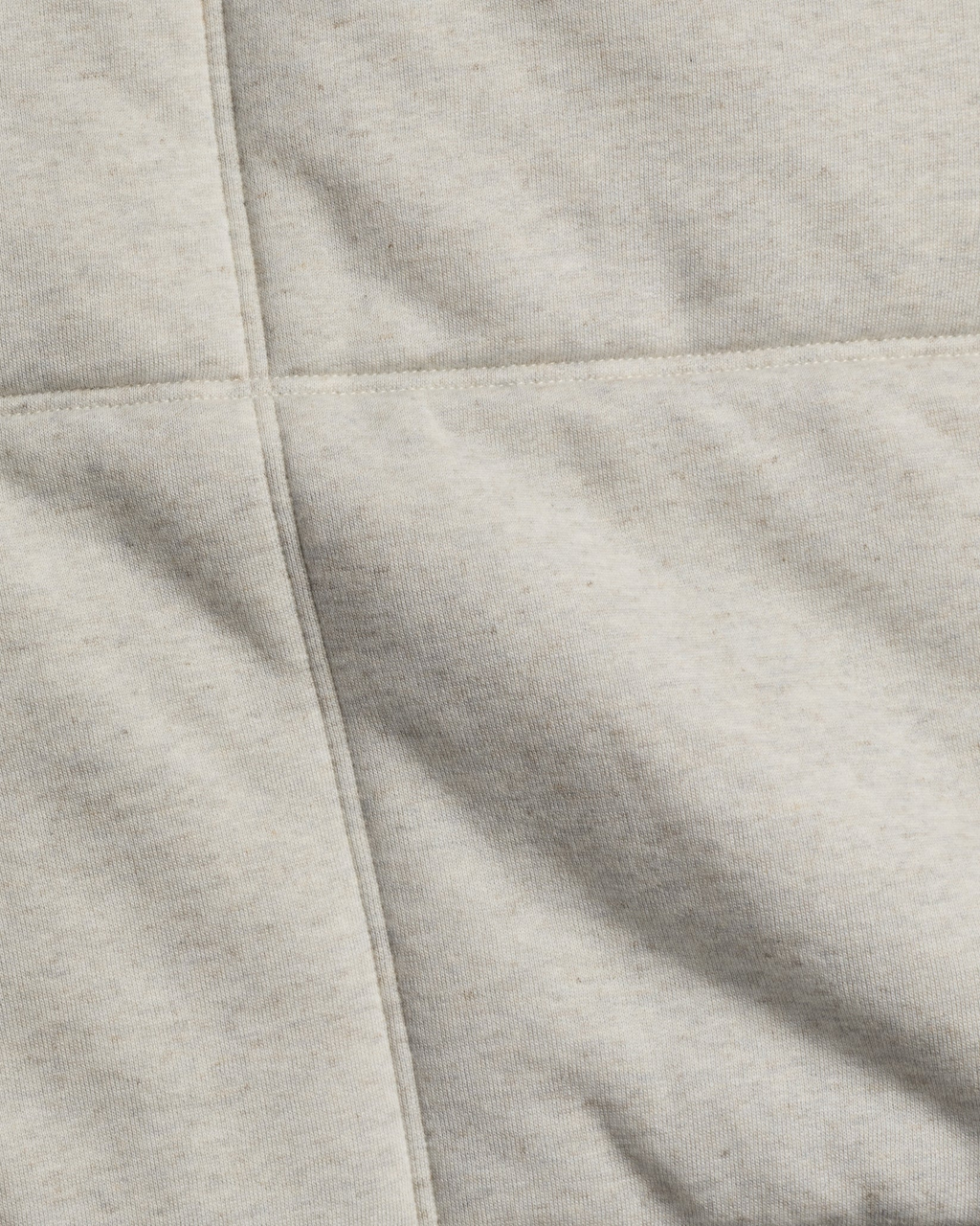 Linen TENCEL Jersey Bolster Pillow Cover – Heathered Oatmeal