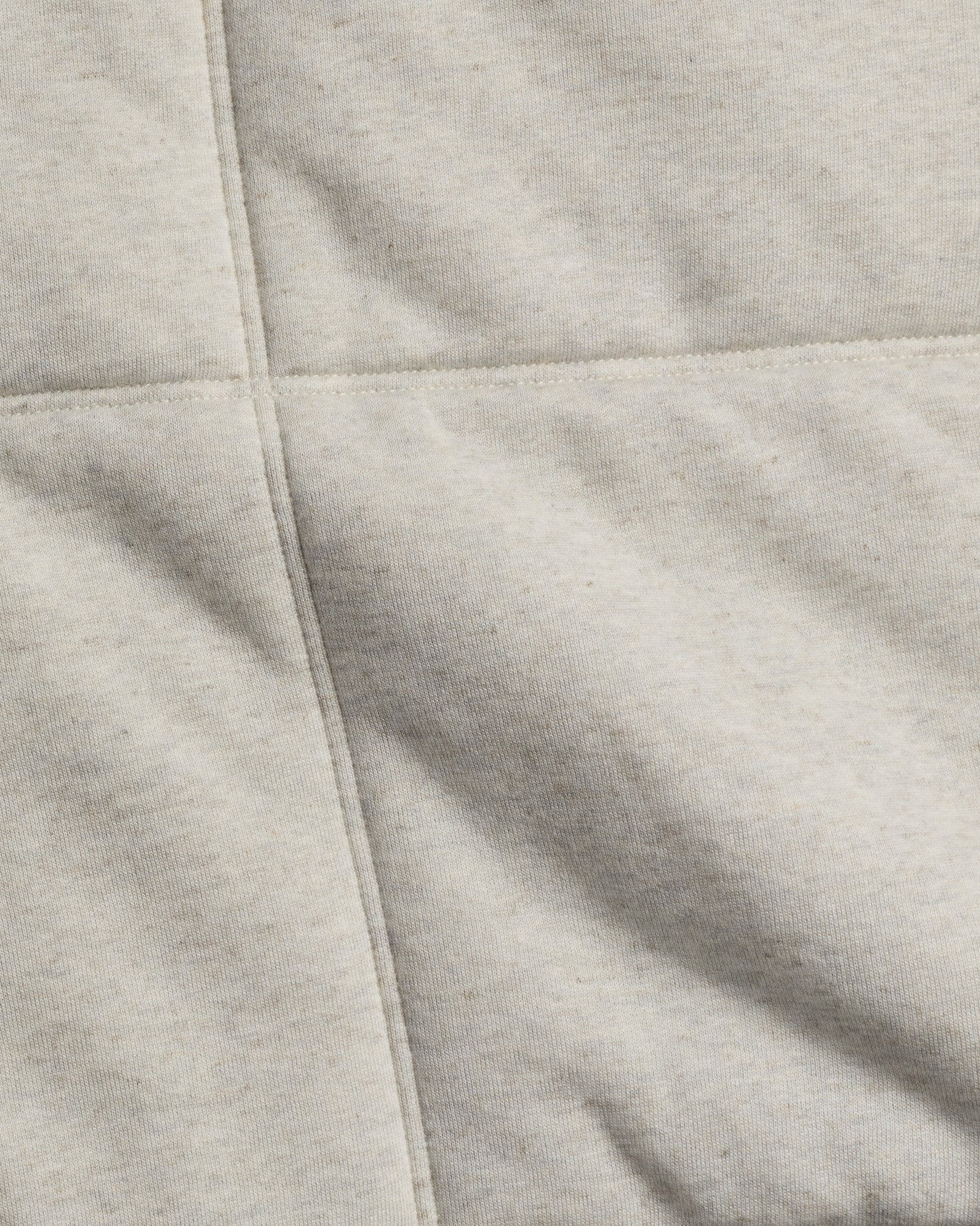 Linen TENCEL Jersey Bolster Pillow Cover – Heathered Oatmeal