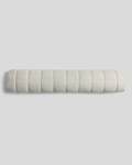 Linen TENCEL Jersey Bolster Pillow Cover – Heathered Oatmeal