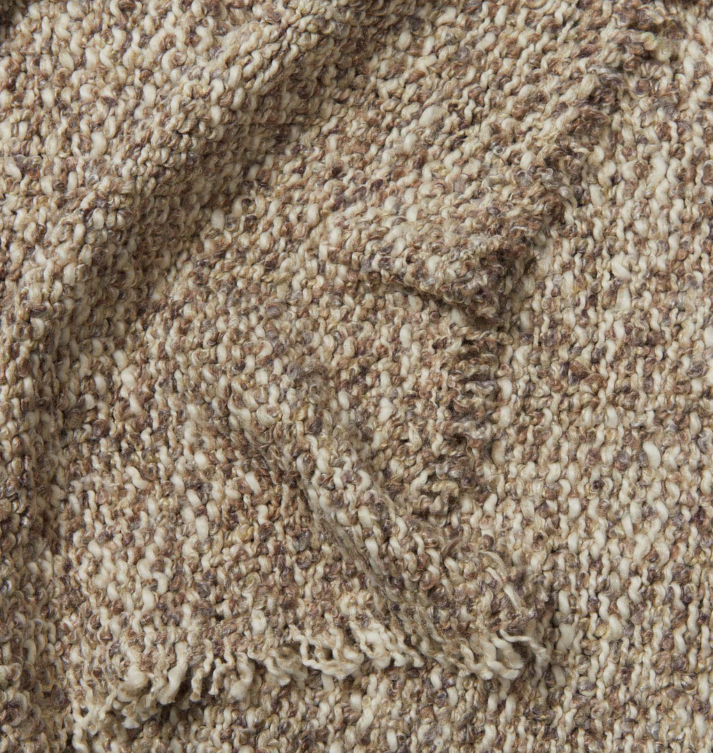 Brentwood Bouclé Throw Blanket – Natural