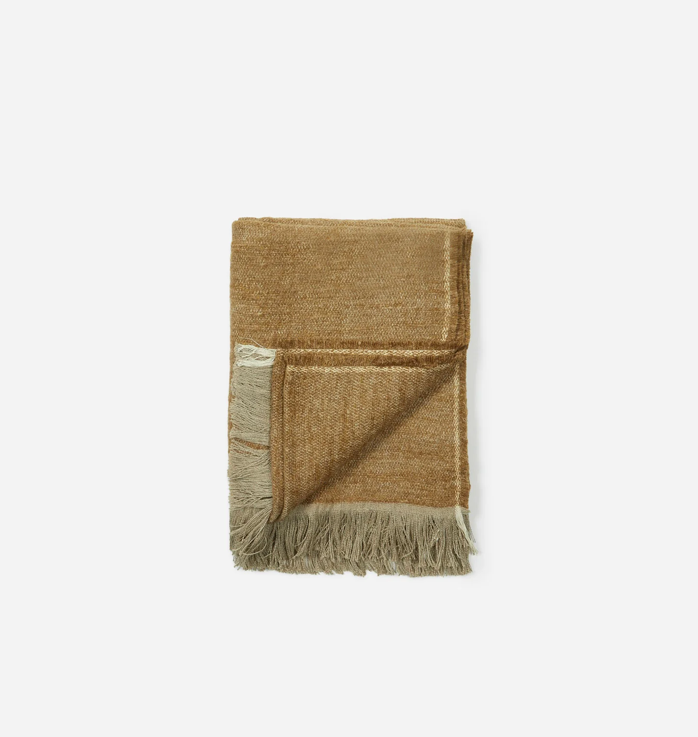 Nash Throw Blanket – Natural / Safran