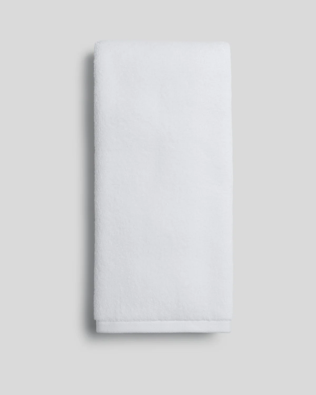 Organic Plush Turkish Cotton Towel – White