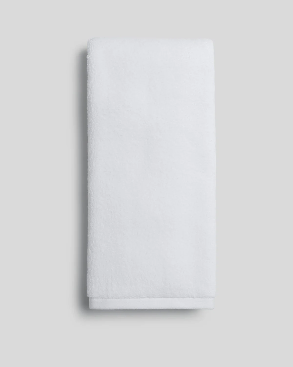 Organic Plush Turkish Cotton Towel – White