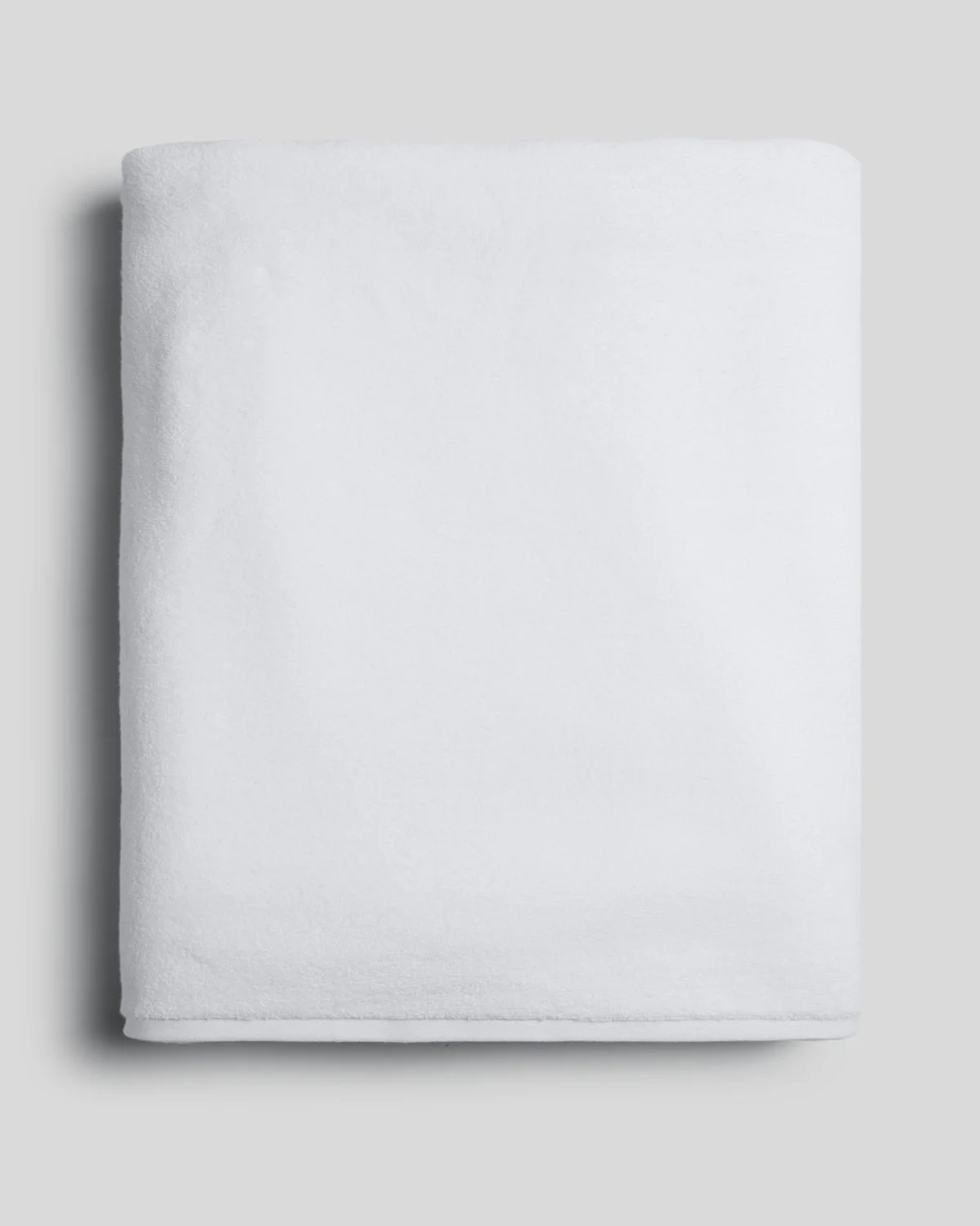 Organic Plush Turkish Cotton Towel – White