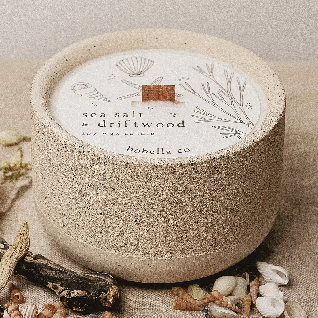The Coastal Collection — Sea Salt & Driftwood Gift Set