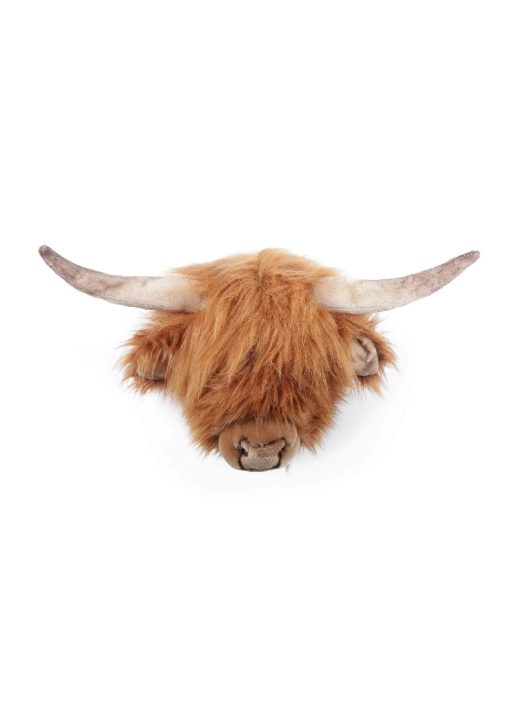 Nicolas the Highland Cow – Wall Mounted Plush Head