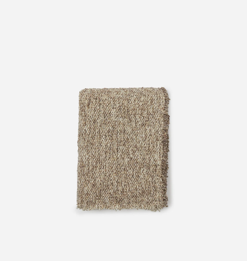 Brentwood Bouclé Throw Blanket – Natural