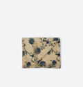 Bristol Linen Throw Blanket – Natural / Blue Floral